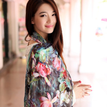 Digital Printed Silk Shawl (12-BR110303-34)